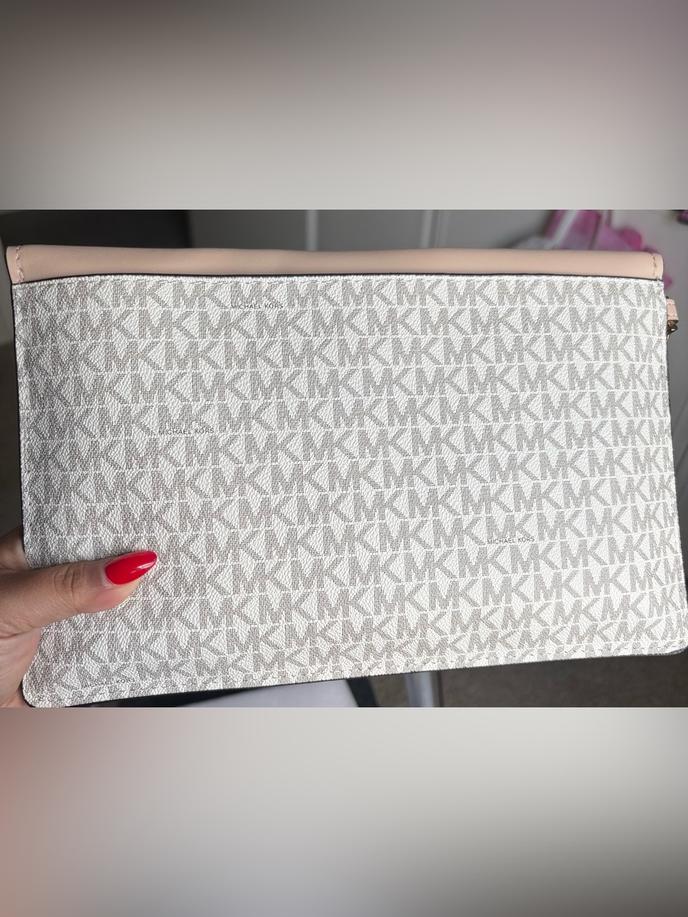 MK Envelope Flap Clutch/Wristlet - Picture 3 of 4